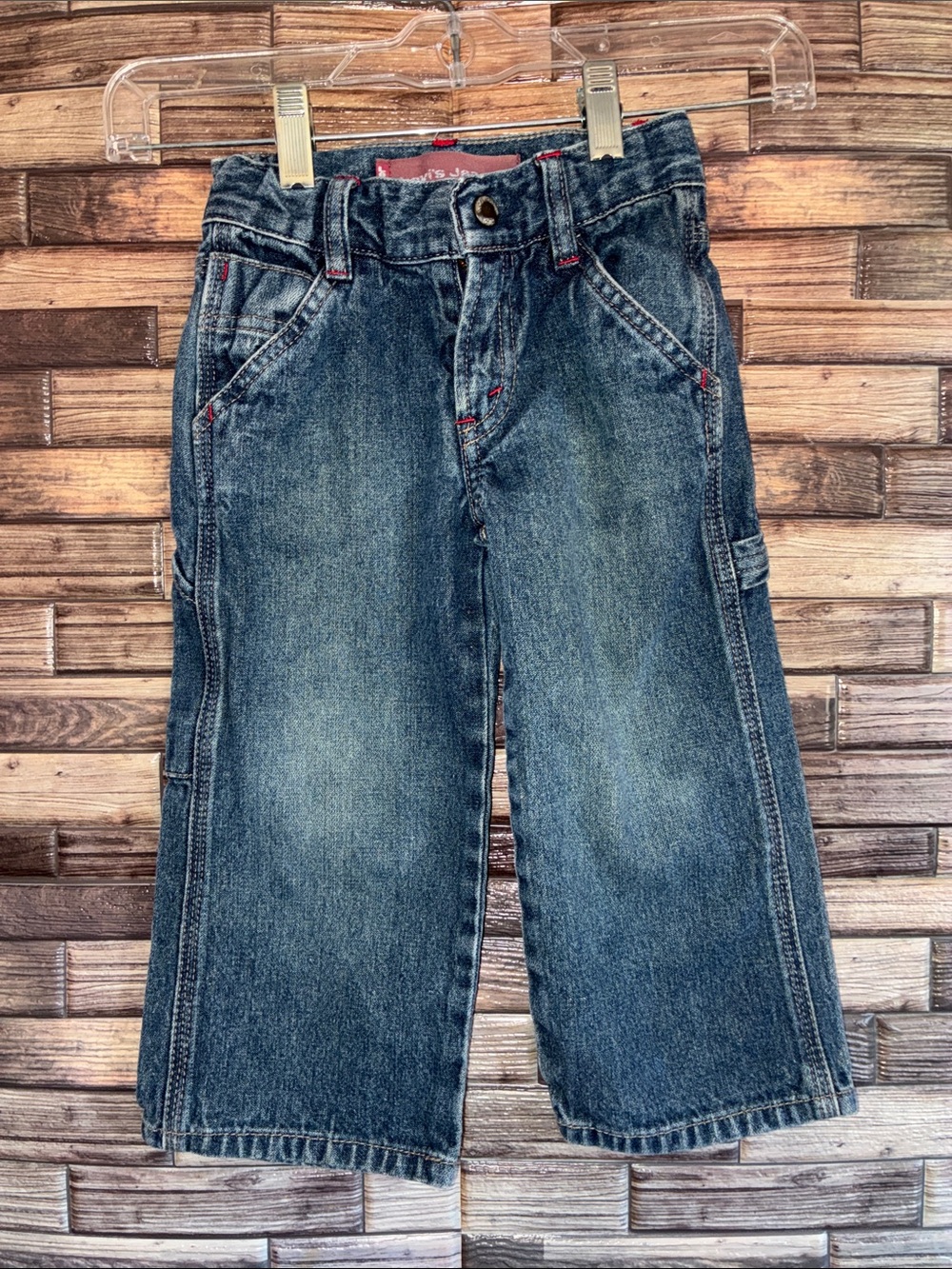 Pre Owned Levi’s 2T  Dark Blue Denim Carpenter Jeans